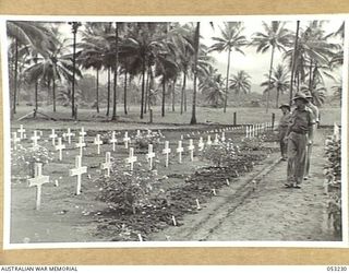 MILNE BAY, NEW GUINEA. 1943-06-26. MILNE BAY WAR CEMETERY, SITUATED NEAR NO. 10 CASUALTY CLEARING STATION, OFF NO. 4 ROUTE