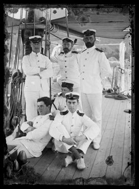 Members of a ship's crew