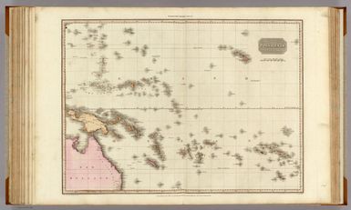 Polynesia. Drawn under the direction of Mr. Pinkerton by L. Hebert. Neele sculpt. 352 Strand. London: published Janr. 1st. 1813, by Cadell & Davies, Strand & Longman, Hurst, Rees, Orme, & Brown, Paternoster Row.