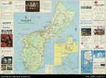 Mariana Islands, Guam, Guam Map Guide (Front), 1973