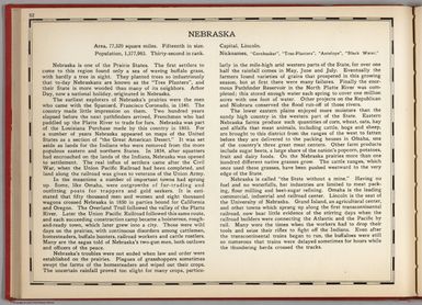 (Text Page) Nebraska.