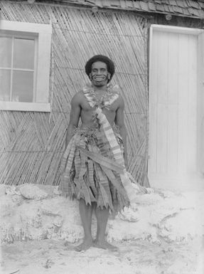 [Portrait of a Melanesian man]