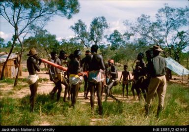 Group of Indigenous males