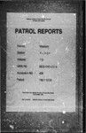 Patrol Reports. Western District, Kiunga, 1967 - 1968