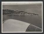 Aerial view of Lombrum naval base, Los Negros Island, Papua New Guinea, Sep 1949