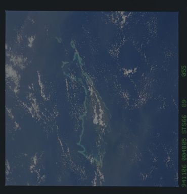 STS066-89-055 - STS-066 - Earth observations during STS-66