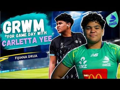 Get Ready With Women's Drua Player - Carletta Yee | GRWM