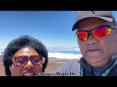 On the summit, Fijian discussion - Mauna Kea (HILO, BIG ISLAND, HAWAII) July 5th, 2021