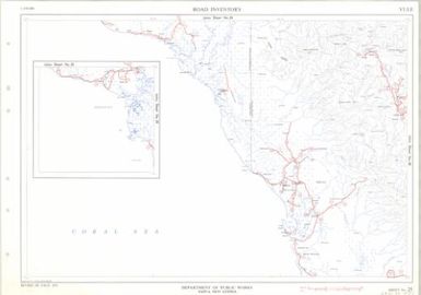 Papua New Guinea road inventory, July 1975: Yule (Sheet 25)