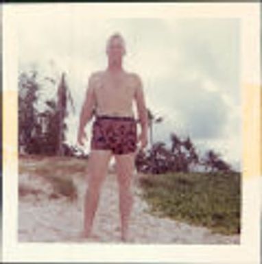 Paul Purnell, Kailua Beach, Hawaii, 1963