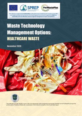 Healthcare Waste : Waste Technology Management Options