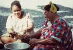 Grating ingredients for vaihu tamoko for fakanoanoa