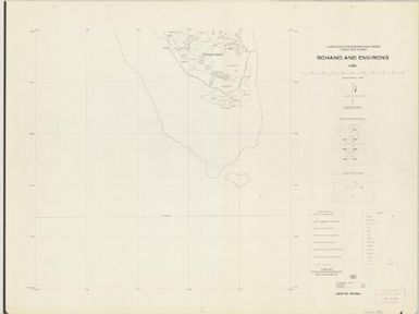 Sohano and environs large scale topographic map series Papua New Guinea (Sheet PU3439-I)