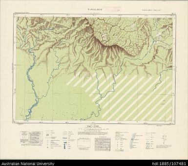 Indonesia, Western New Guinea, Tamal-Mot, Series: Nederlands-Nieuw-Guinea, Sheet 20-Y, 1956, 1:100 000