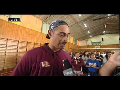 Tagata Pasifika: John Pulu chats with Taofia Pelesasa