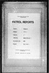 Patrol Reports. Western District, Daru, 1951 - 1953