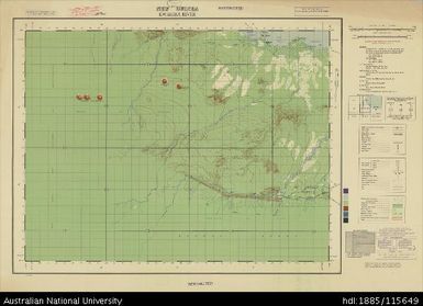 Papua New Guine, Southern New Guinea, Kwagira River, 1 Inch series, Sheet 1675, 1945, 1:63 360