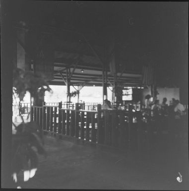 Hotel verandah, Rabaul, New Britain, Papua New Guinea