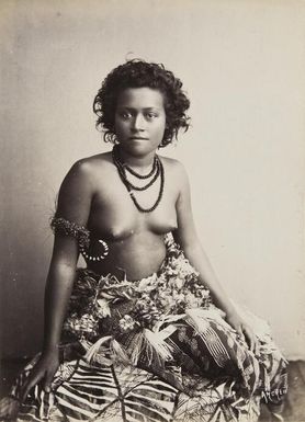 Unidentified young woman
