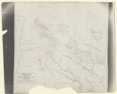 Permit 2 and uncontrolled territory Papua / based on map accompanying Report on Bamu-Purari Patrol 1936 by Ivan Champion A.R.M. and C.T.J. Adamson ; adjustments & additional observations by N. Osborn and W. Chawner ; route plot by J. A. Miller