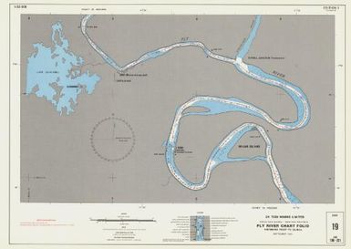 Fly River chart folio Korimoro Point to Kiunga navigation charts : hydrographic survey of the Fly River, Papua New Guinea - Western Province (19)
