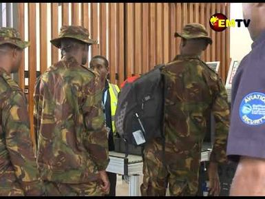 HEAVY SECURITY PRESENCE EXPECTED