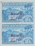 Stamps: New Zealand - Niue Two and a Half Pence