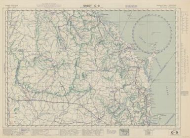 Australian aeronautical map (Sheet G9)