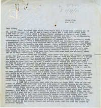 Letter from Gertrude Sanford Legendre, August 12, 1943