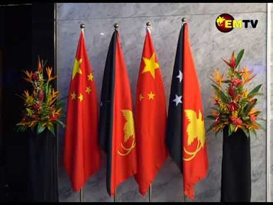 CHINA AND PNG SIGN MOU