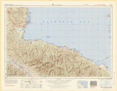 New Guinea 1:250,000 (Madang ; SB 55-6 ; 1966 revised)