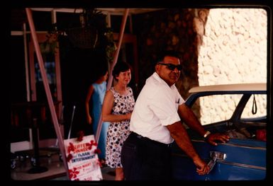 At the Tanoa Hotel, 1971