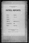 Patrol Reports. Western District, Nomad, 1966 - 1967