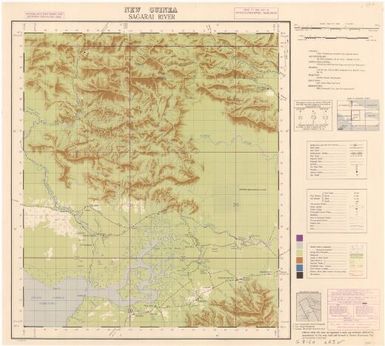 Sagarai River / compilation & detail,  3 Fd. Svy. Coy. (AIF), Aust. Svy. Corps. with aid of air photos, Jul. 44 ; drawing, 3 Fd. Svy. Coy. (AIF) & LHQ. Cartographic Coy., Aust. Svy. Corps., Dec. 44 ; reproduction, LHQ Cartographic Coy., Aust. Svy. Corps., May 45
