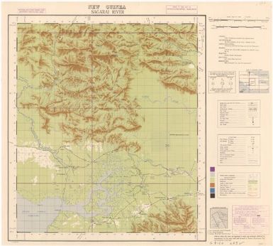 Sagarai River / compilation & detail,  3 Fd. Svy. Coy. (AIF), Aust. Svy. Corps. with aid of air photos, Jul. 44 ; drawing, 3 Fd. Svy. Coy. (AIF) & LHQ. Cartographic Coy., Aust. Svy. Corps., Dec. 44 ; reproduction, LHQ Cartographic Coy., Aust. Svy. Corps., May 45