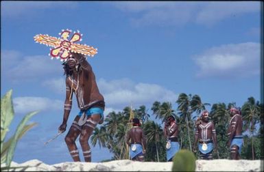 Aboriginal ceremonial dancers, Sixth Festival of Pacific Arts