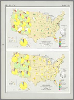 Lands federally owned or held in trust : 1966 / compiled from U. S. Bureau of Land Management, Public land statistics: 1967, Washington, U. S. Govt. Print. Off., 1967, table 10; and U. S. General Services Administration, Inventory report on real property owned by the United States throughout the world, Washington, U. S. Govt. Print. Off., 1967, table 10.