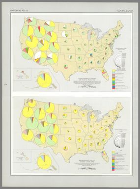 Lands federally owned or held in trust : 1966 / compiled from U. S. Bureau of Land Management, Public land statistics: 1967, Washington, U. S. Govt. Print. Off., 1967, table 10; and U. S. General Services Administration, Inventory report on real property owned by the United States throughout the world, Washington, U. S. Govt. Print. Off., 1967, table 10.