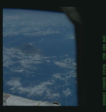 S46-108-063 - STS-046 - Earth observations from the shuttle orbiter Atlantis during STS-46