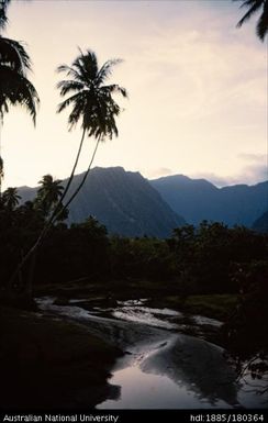 Tahiti - inland from Vairahara bridge