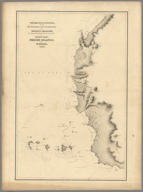 Western End of Viti Levu, with the Ship Passages and Anchorages from Malolo Passage including the Neighboring Islands to Sakau Bay, Feejee (Fiji) Islands, by the U.S.Ex.Ex. 1840.