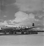 TEAL DC6 at Papeete