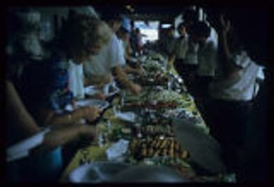 Oriental Empress ship, Buffet on the Promenade deck