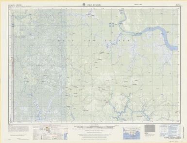 New Guinea 1:250,000 (Fly River ; SC 54-3 ; 1965)