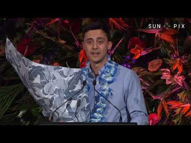 SunPix Pacific Peoples Awards 2018 - Logan Poloai speech