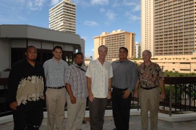 [Assignment: 48-DPA-09-30-08_SOI_K_Isl_Conf_Final] Final day of Insular Areas Health Summit [("The Future of Health Care in the Insular Areas: A Leaders Summit") at the Marriott Hotel in] Honolulu, Hawaii, where Interior Secretary Dirk Kempthorne [joined senior federal health officials and leaders of the U.S. territories and freely associated states to discuss strategies and initiatives for advancing health care in those communinties [48-DPA-09-30-08_SOI_K_Isl_Conf_Final_DOI_0844.JPG]