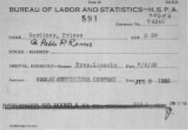 Cardines, Prisco @ Ramos, Pablo P.