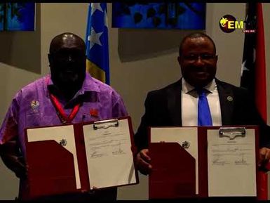 PNG SI MOU RENEWED