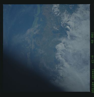 61A-40-001 - STS-61A - STS-61A earth observations