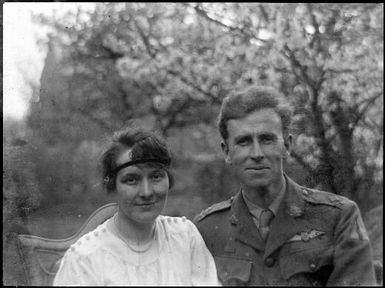 E.W.P. Chinnery and Sarah Neill, Aylesbury, England, 1919, 1 / Sarah Chinnery